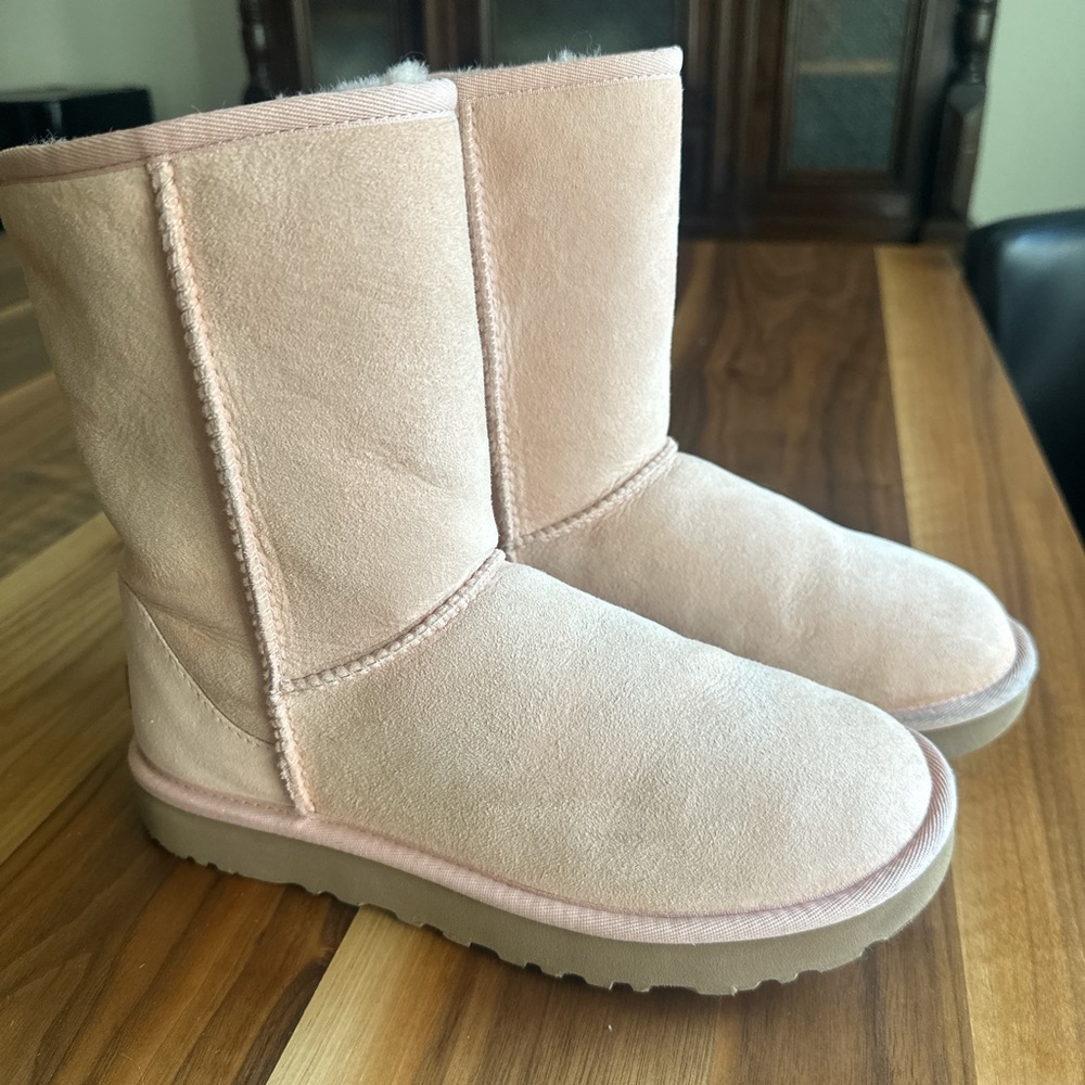 Baby Pink Classic Short UGG boots